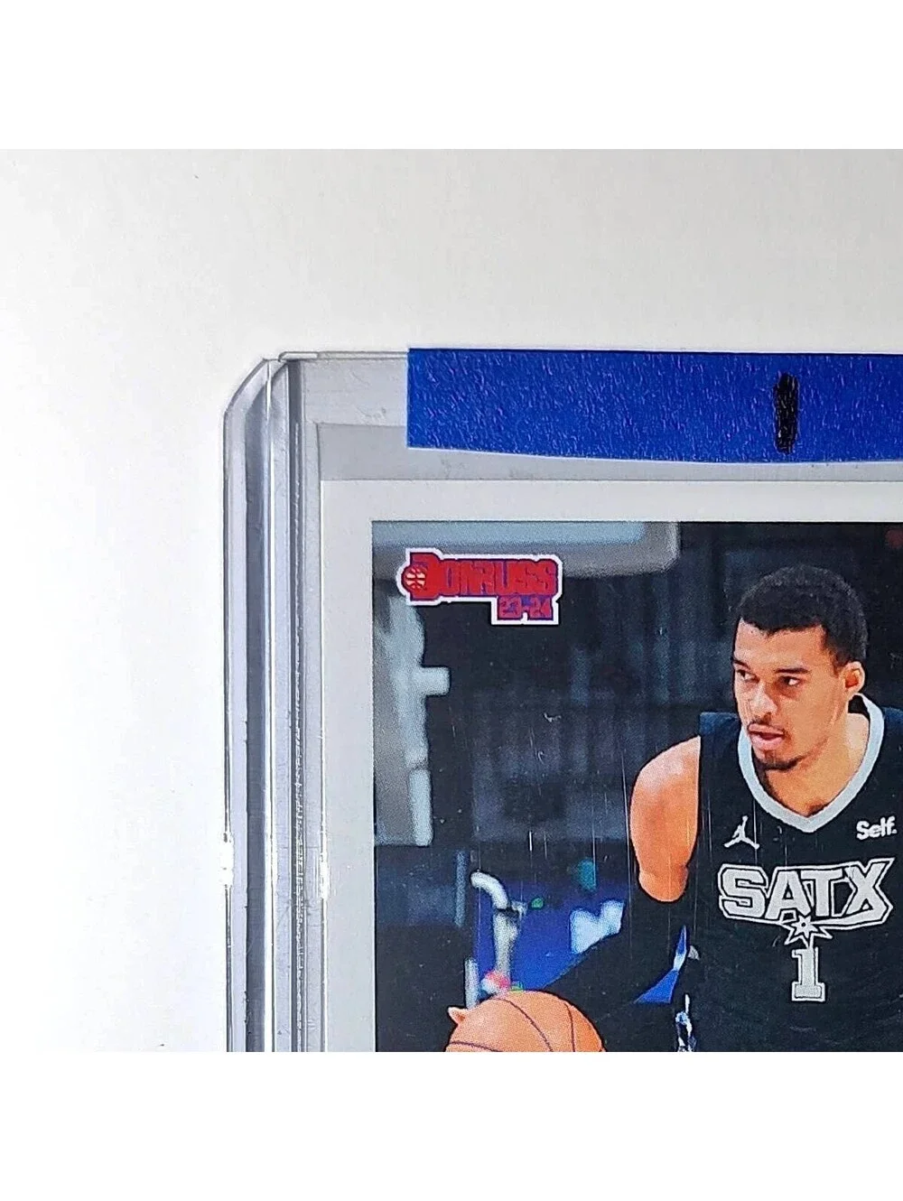 Victor Wembanyama Rookie 2023-24 Panini Donruss Rated Rookie #1 Basketball Card